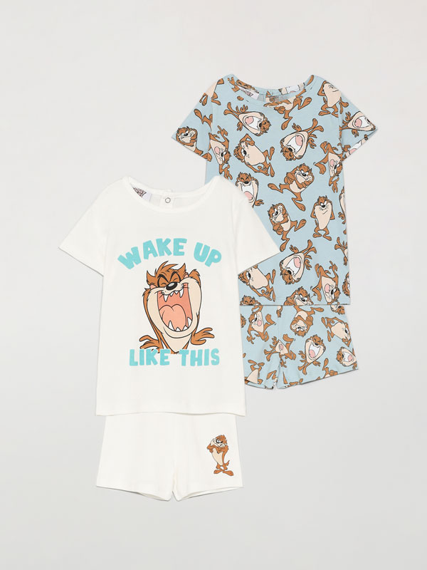 2-pack of 2-piece pyjamas with a Looney Tunes © &™ WARNER BROS print