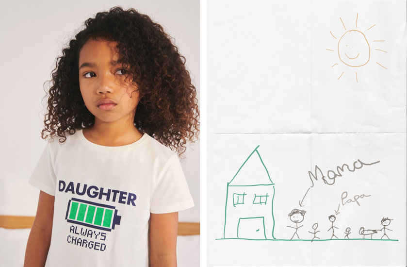 camisetas para mama e hijo