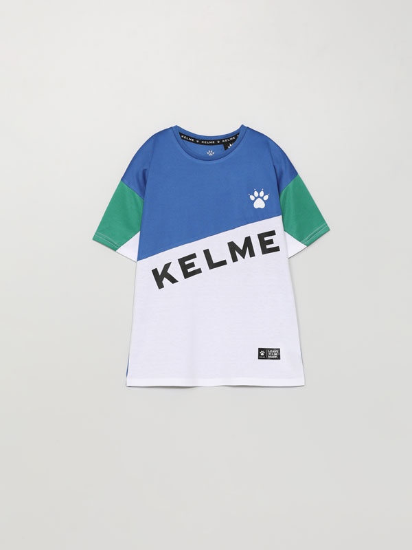 KELME x LEFTIES colour block technical T-shirt