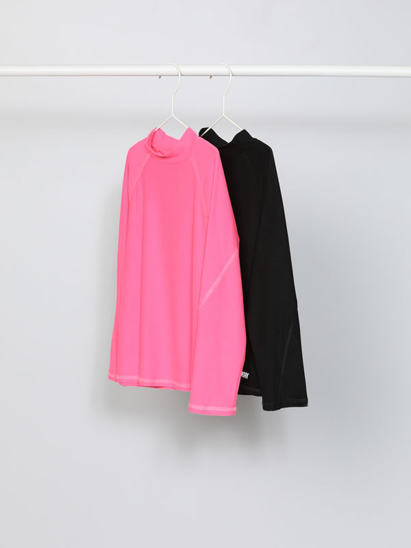 Pack of 2 high neck thermal sports tops