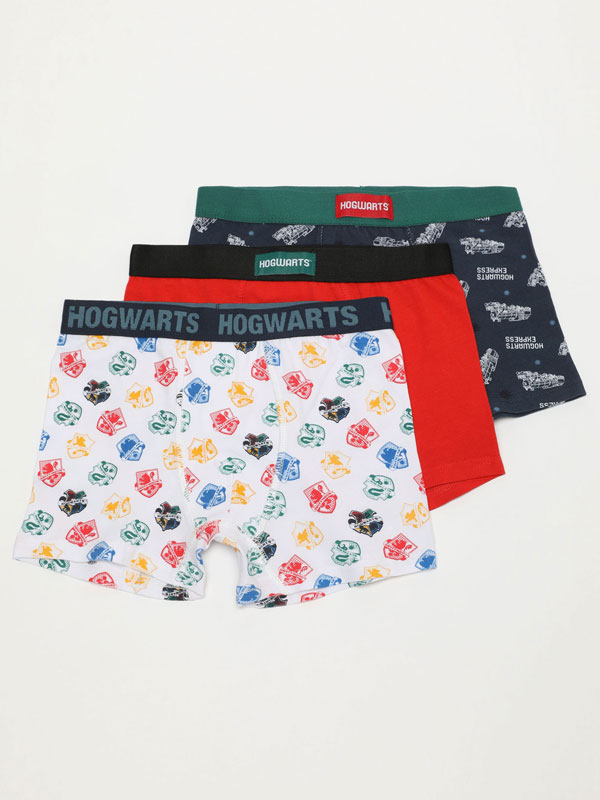 3-pack of Harry Potter © &™ WARNER BROS print boxers