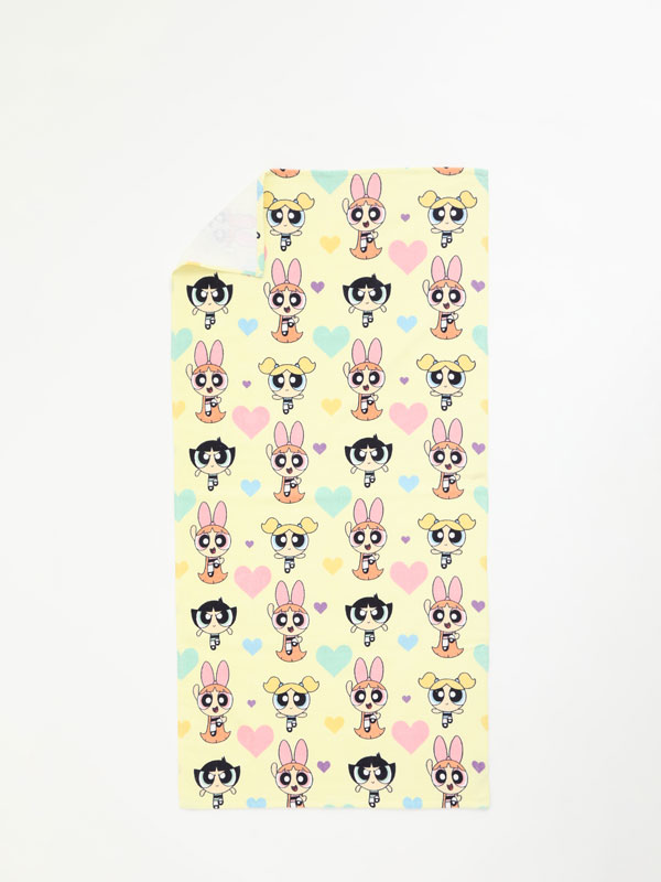 Powerpuff Girls © &™ WARNER BROS print towel