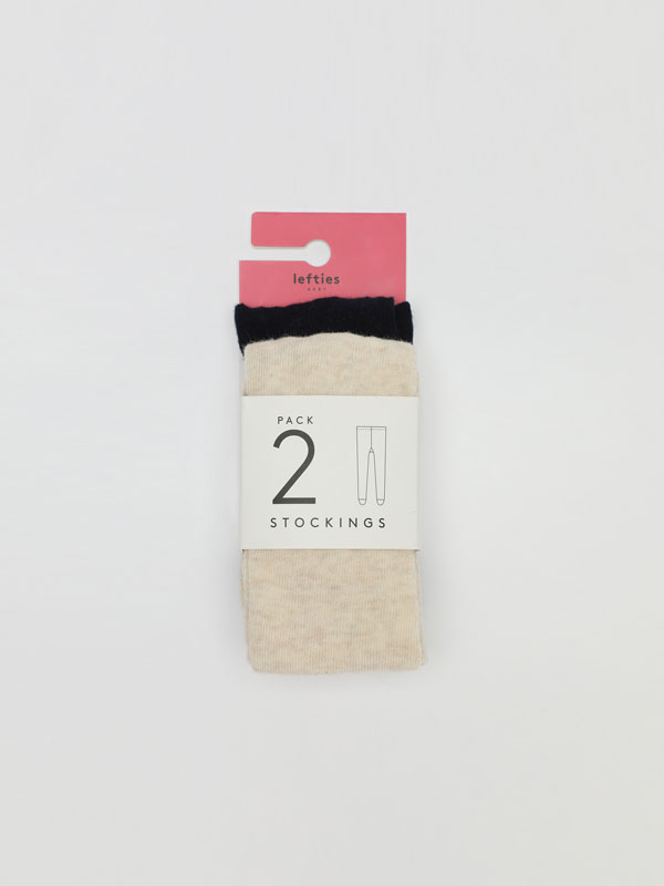 Pack of 2 pairs of tights