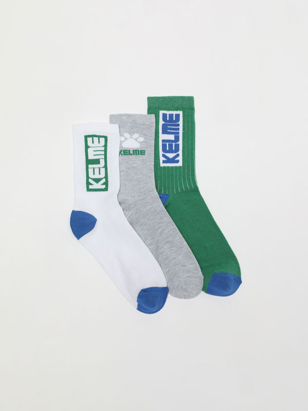 KELME by LEFTIES 3-pack of long socks