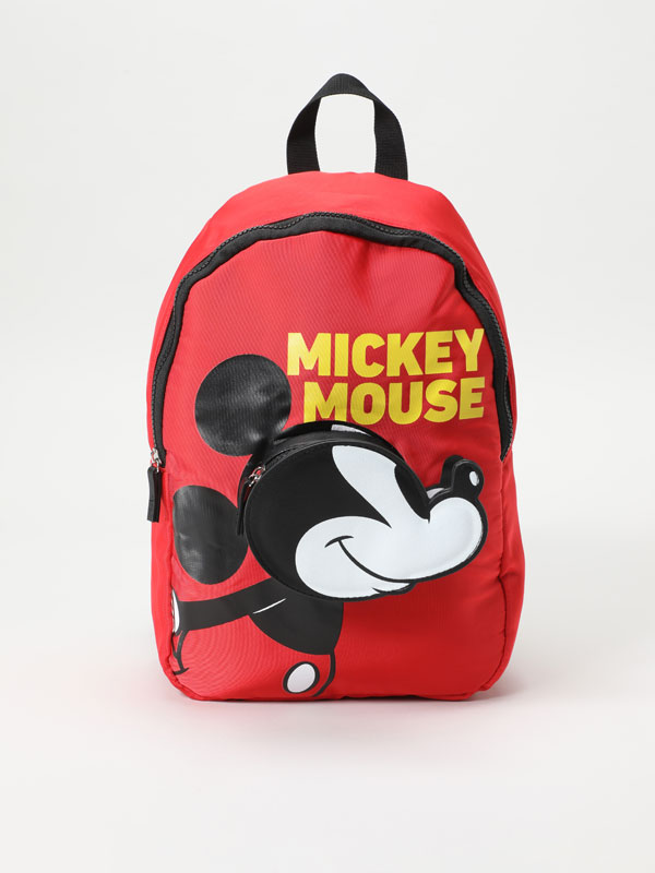 red mickey mouse backpack