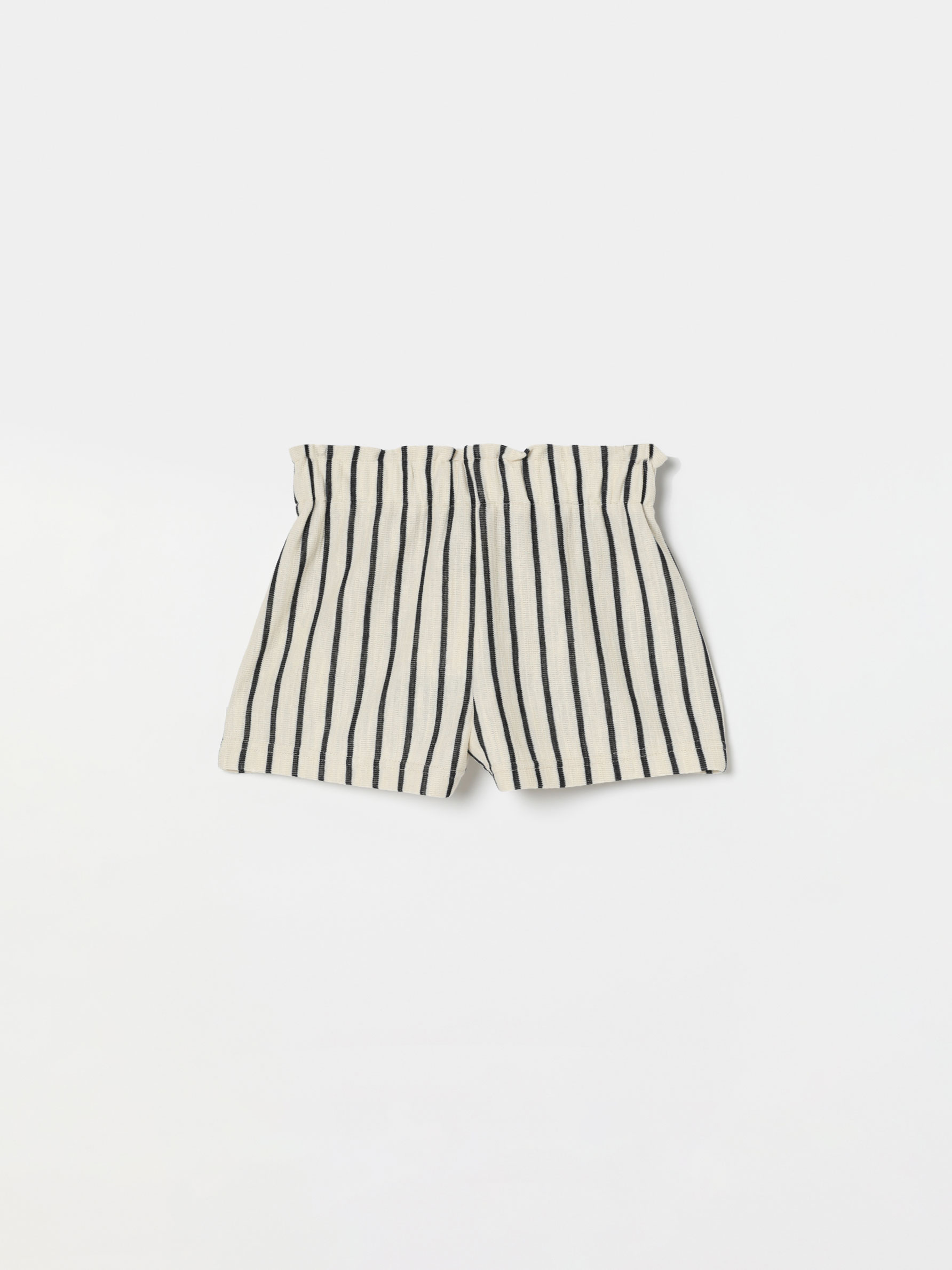 Striped knit shorts - SHORTS AND SKIRTS 