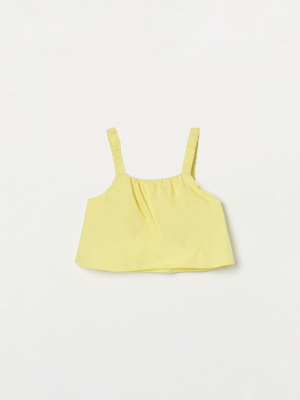 Top with elastic straps