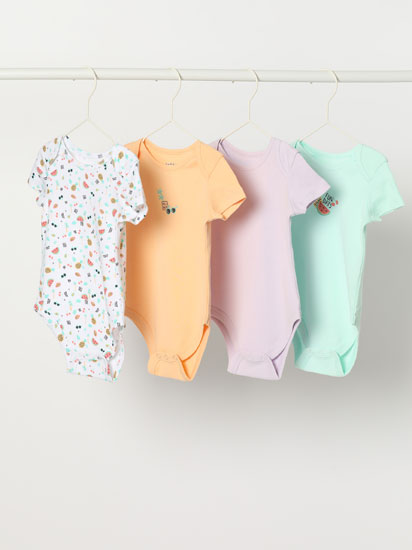 Cyber Days 2022 pack bodies bebe manga corta | Ripley.cl