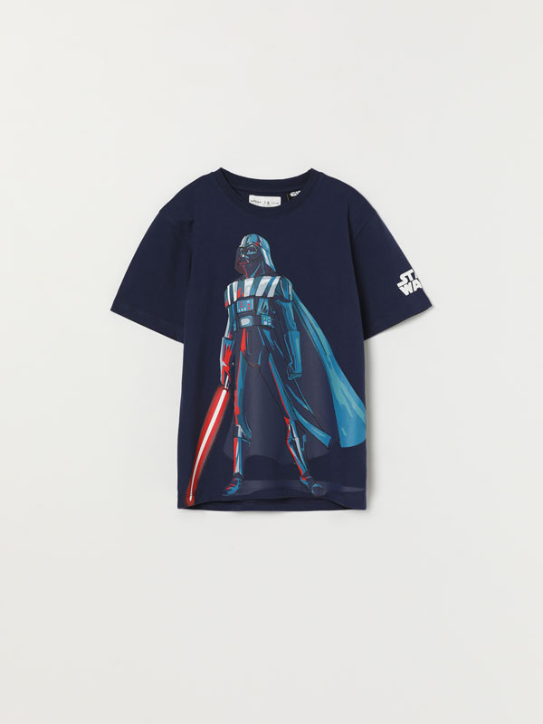 Short sleeve T-shirt with Star Wars ©Disney print