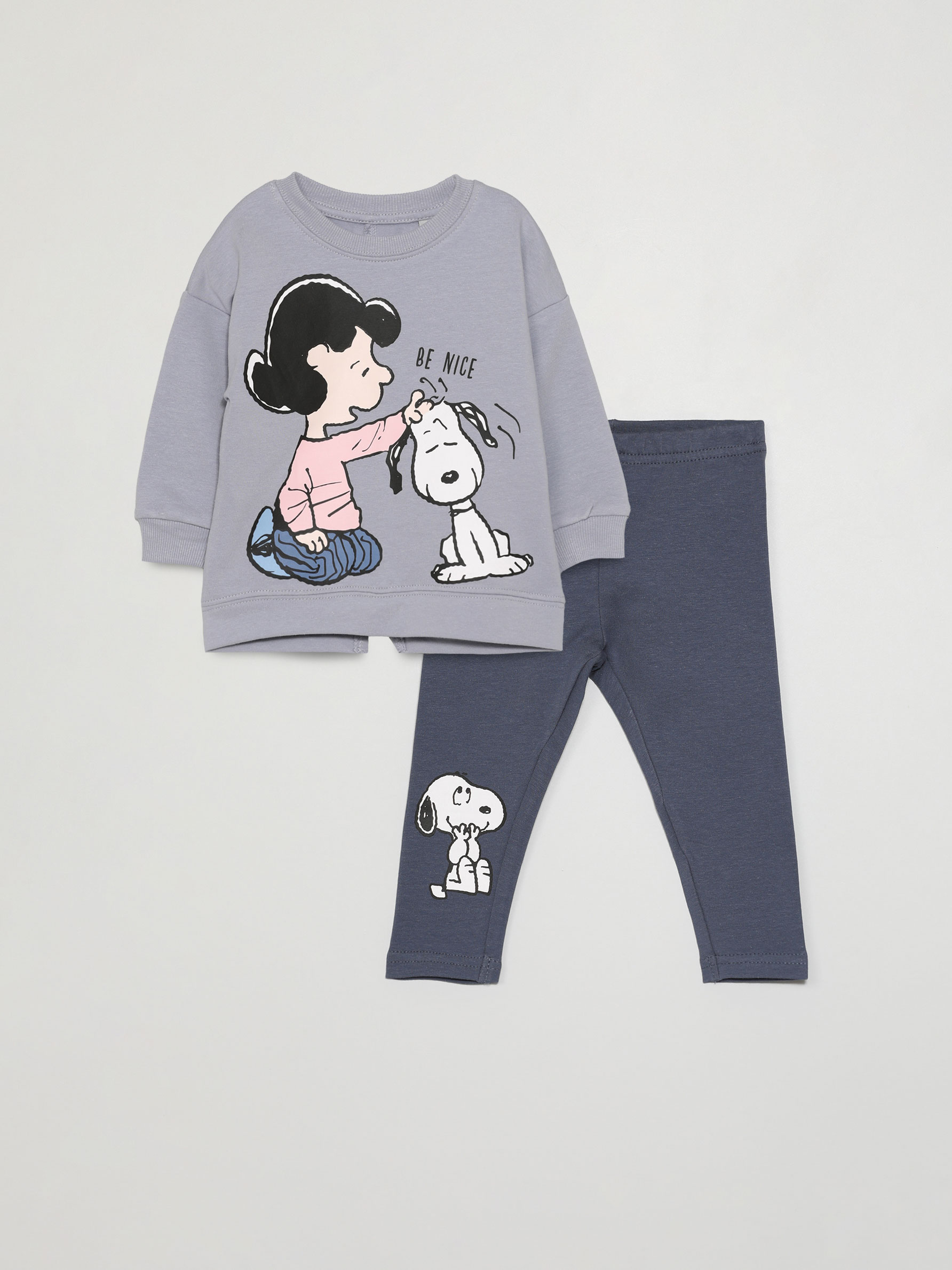 Conjunto de sudadera y legging de Snoopy Peanuts™ - SUDADERAS - TODA LA  COLECCIÓN - BEBÉ NIÑA | 0 - 4 años - NIÑOS - | Lefties Mexico