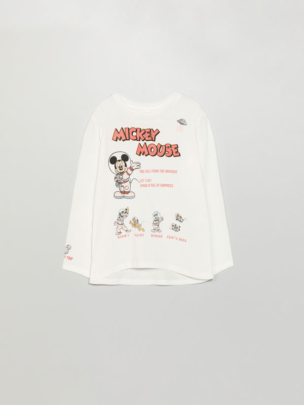 Camiseta manga longa de Mickey ©Disney