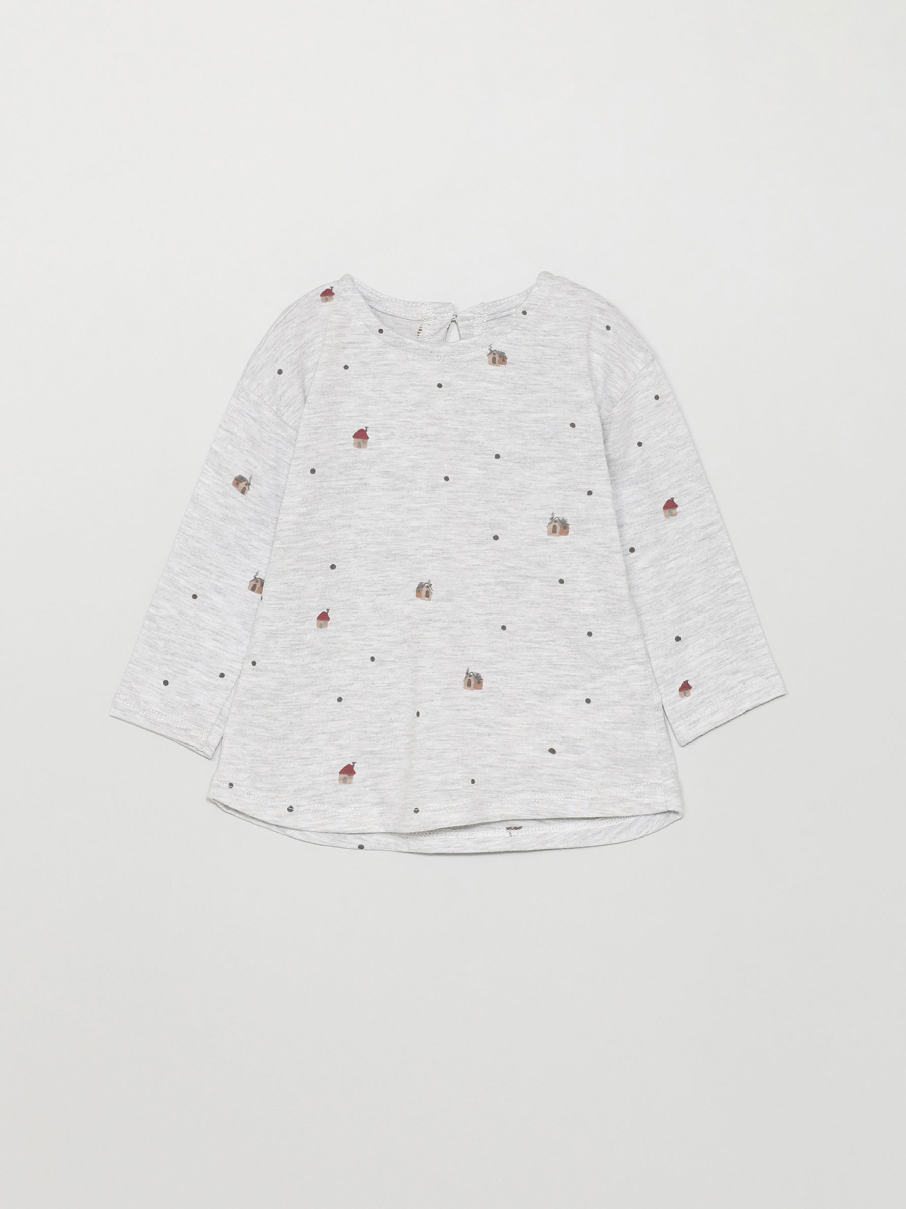 Pack de 2 camisetas básicas lisa y estampada de manga larga - PRECIOS WOW!  - BEBÉ NIÑA | 0 - 4 años - NIÑOS - | Lefties Mexico