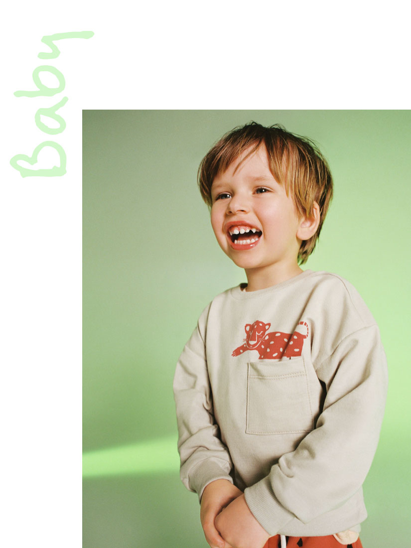 Sudaderas de bebé niño | Lefties Nueva Colección