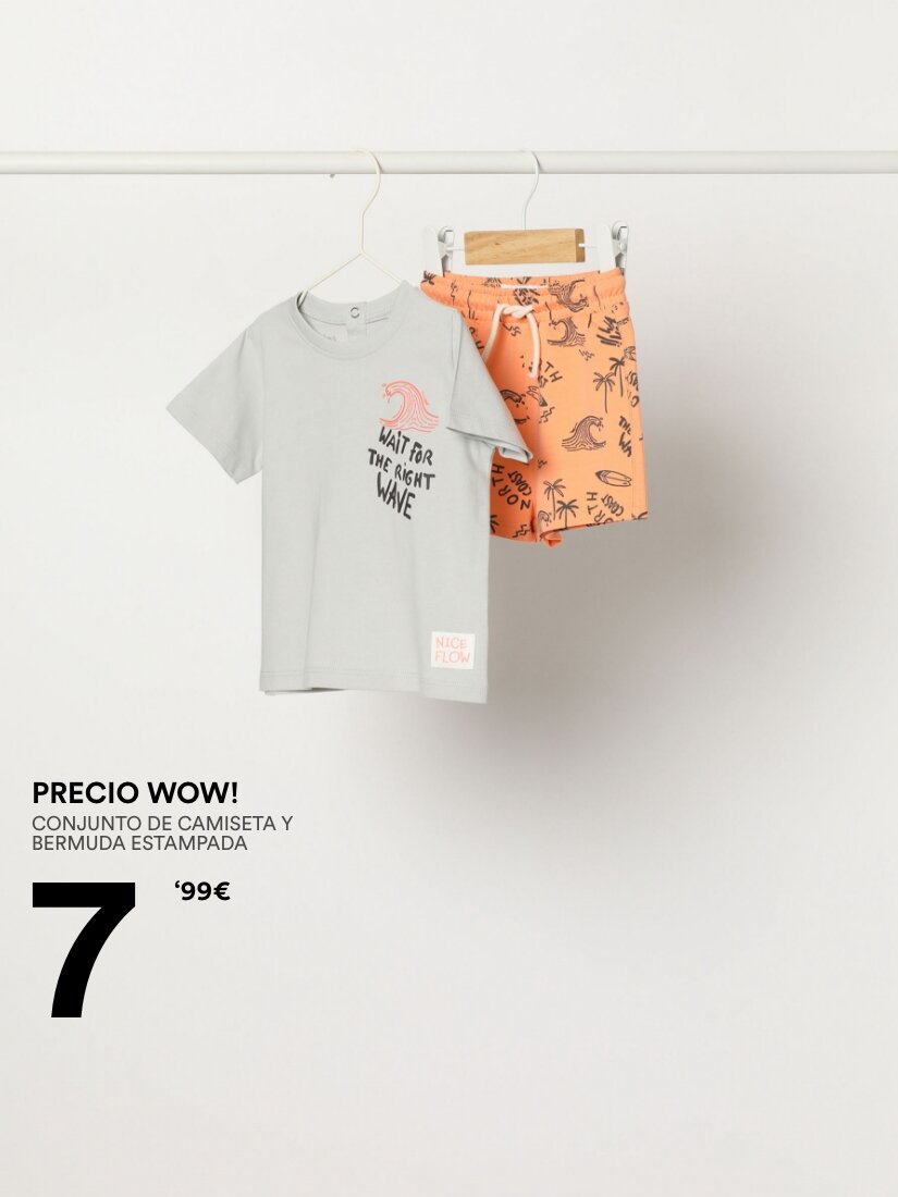 Conjuntos de bebé niño | Lefties Nueva Colección