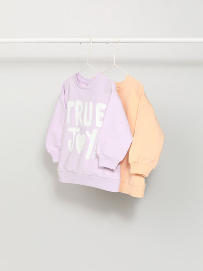 Sudaderas de bebé niña | Lefties Nueva Colección