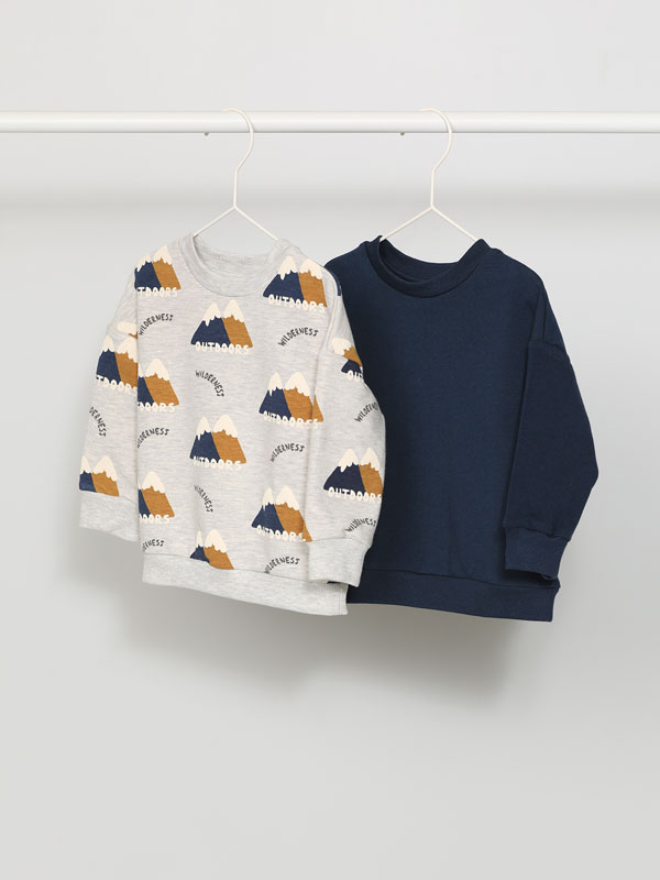 Sudaderas de bebé niño | Lefties Nueva Colección