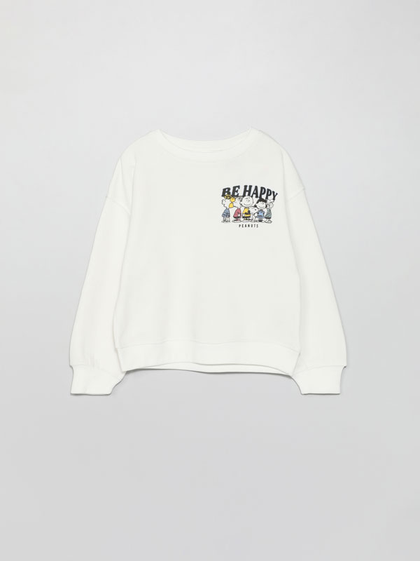 Sweatshirt estampada do Snoopy Peanuts™