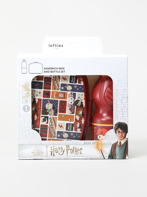 Harry Potter © &™ WARNER BROS lunchbox and bottle set