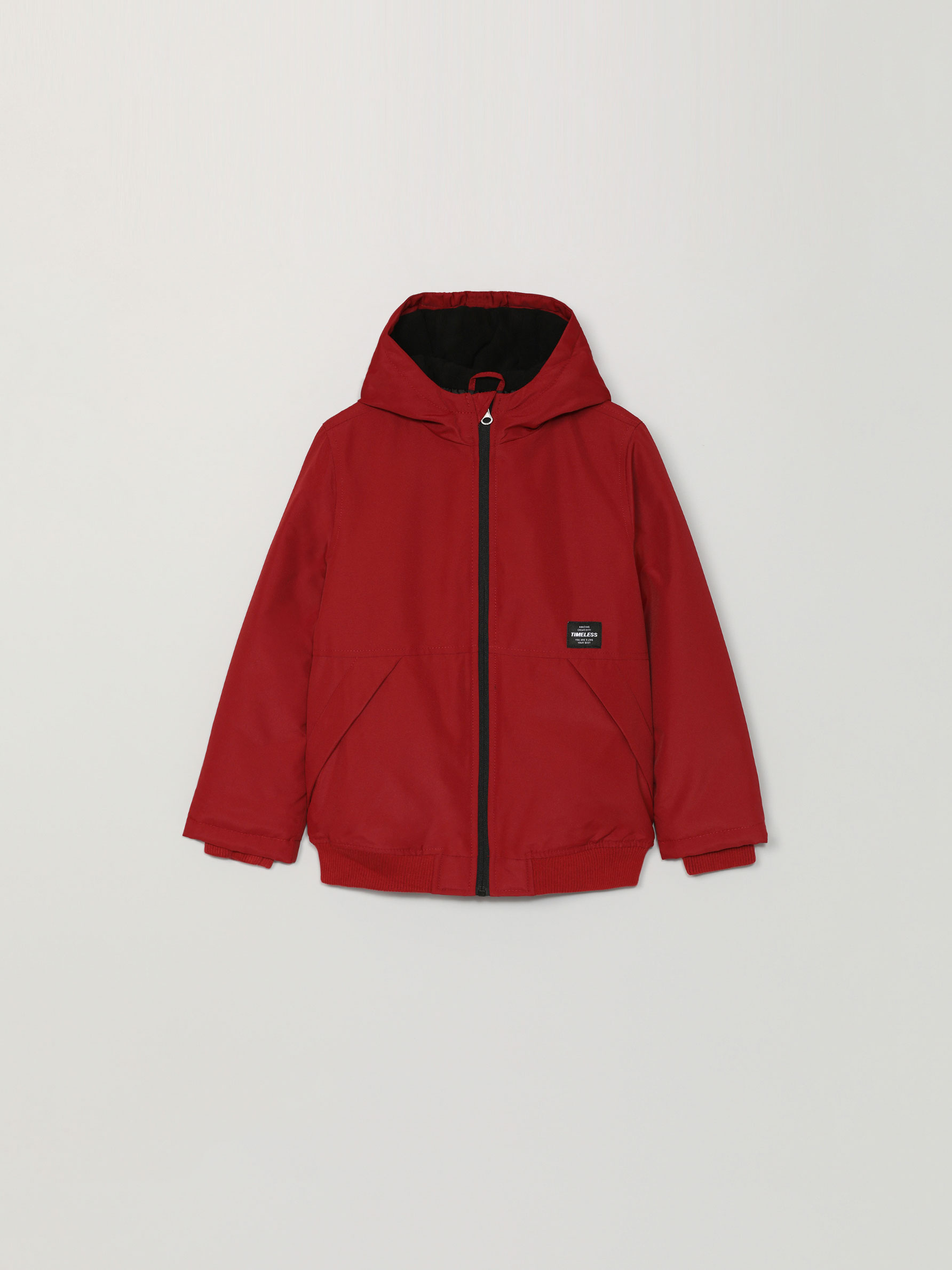 Cazadora bomber con capucha - - | Lefties ESPAÑA