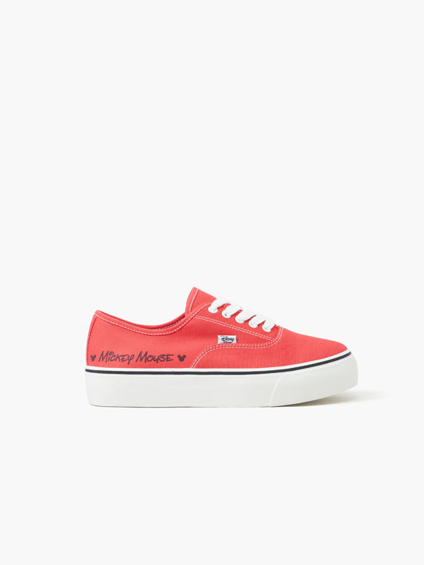 Zapatillas Mickey tejido ©DISNEY - ZAPATOS - TODA LA COLECCIÓN - MUJER - |  Lefties ESPAÑA