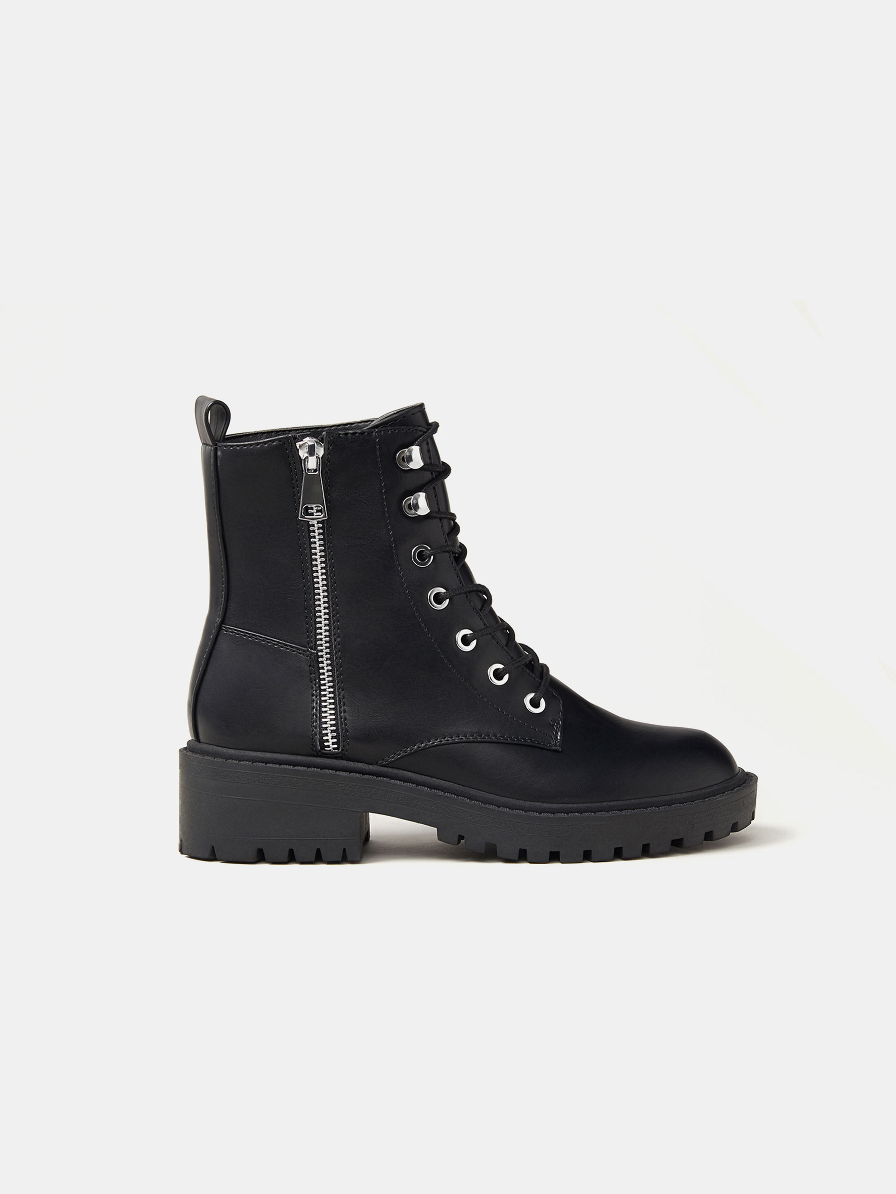 Botín cremallera lateral - Botas | Botines - ZAPATOS - TODA LA COLECCIÓN -  MUJER - | Lefties Mexico