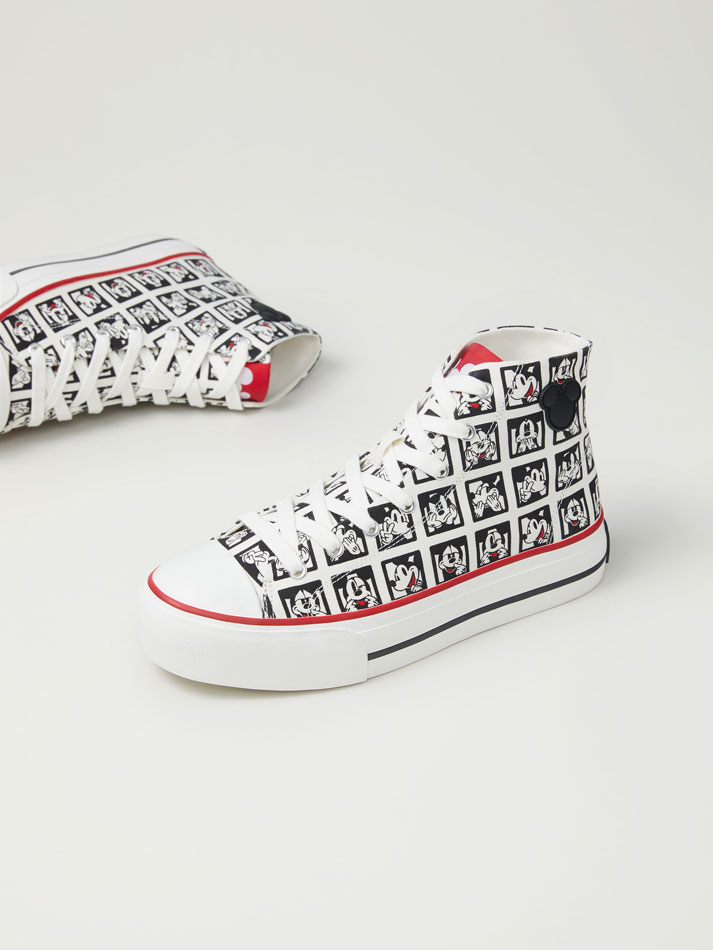 Disney high top sneakers clearance