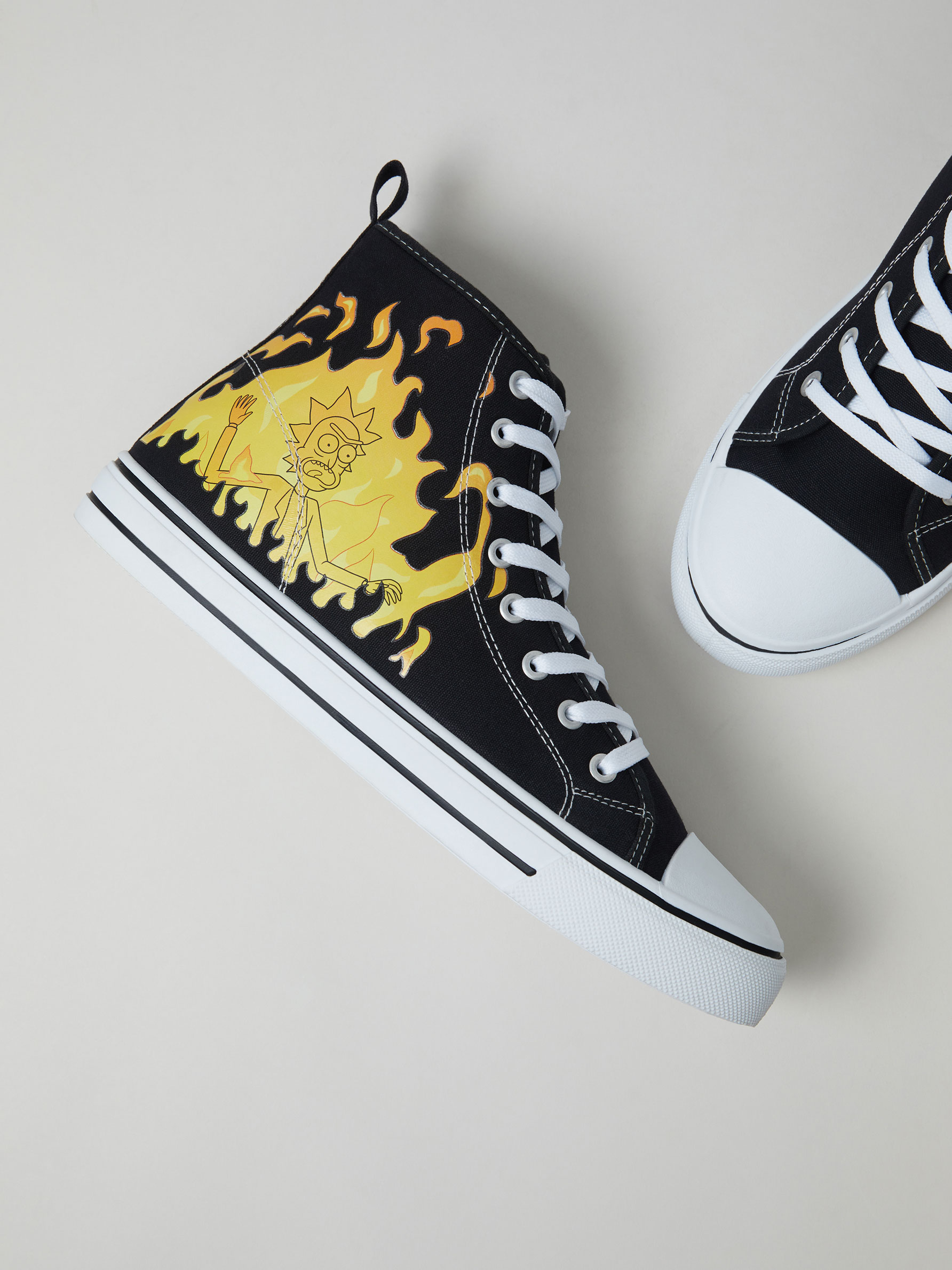 Zapatilla botín print Rick \u0026 Morty © \u0026 TM Cartoon Network - Botas | Botines  - ZAPATOS - TODA LA COLECCIÓN - HOMBRE - | Lefties Mexico