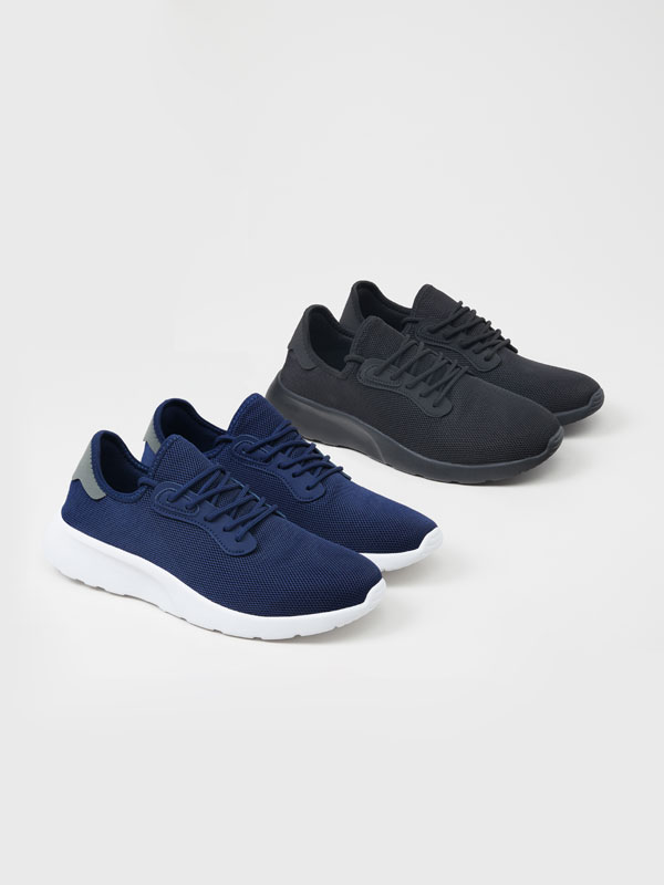 2-Pack of comfort technical sneakers