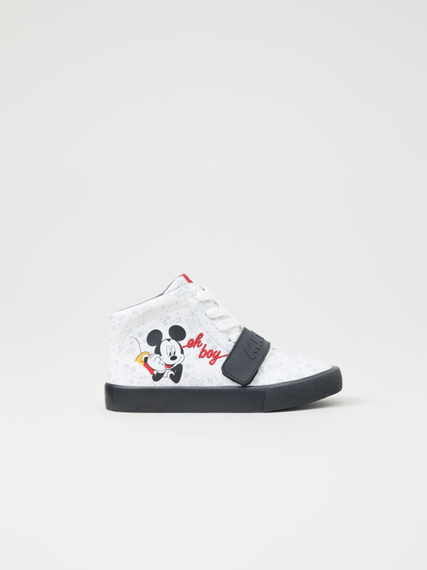 Disney high-top sneakers