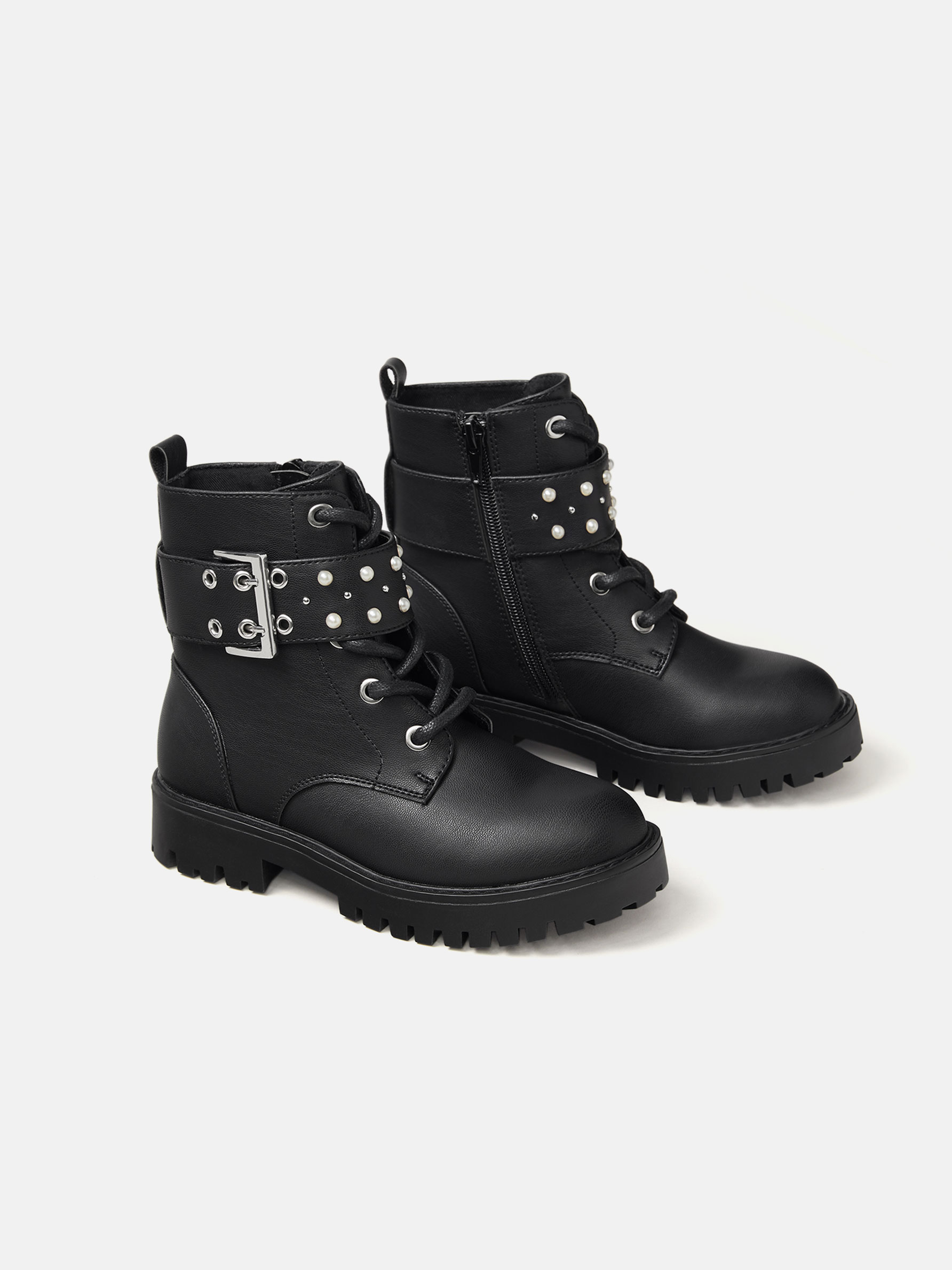 Botines Negros Con Perlas Sale Online, UP TO 59% OFF |  www.editorialelpirata.com