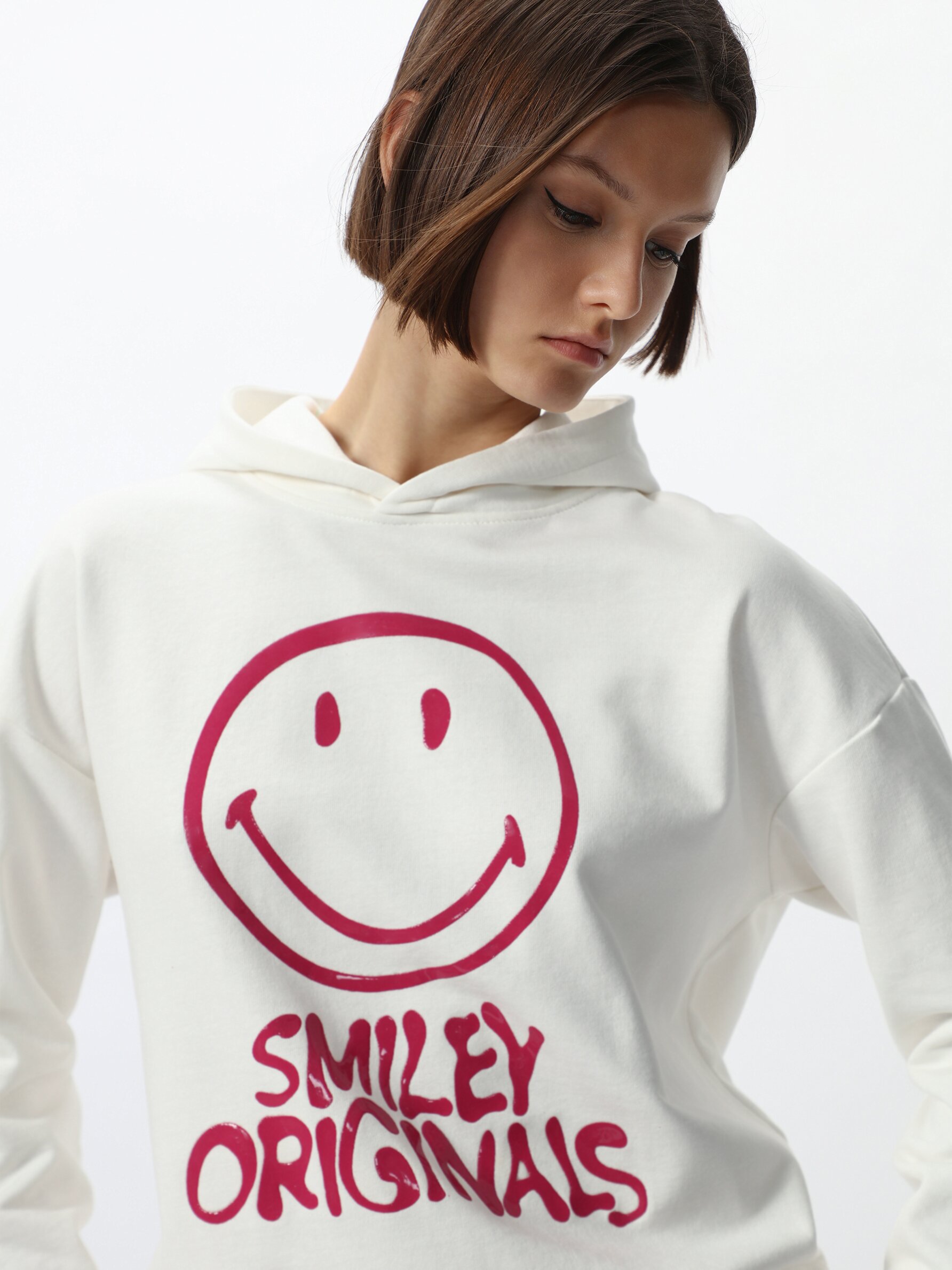 Sudadera smiley discount