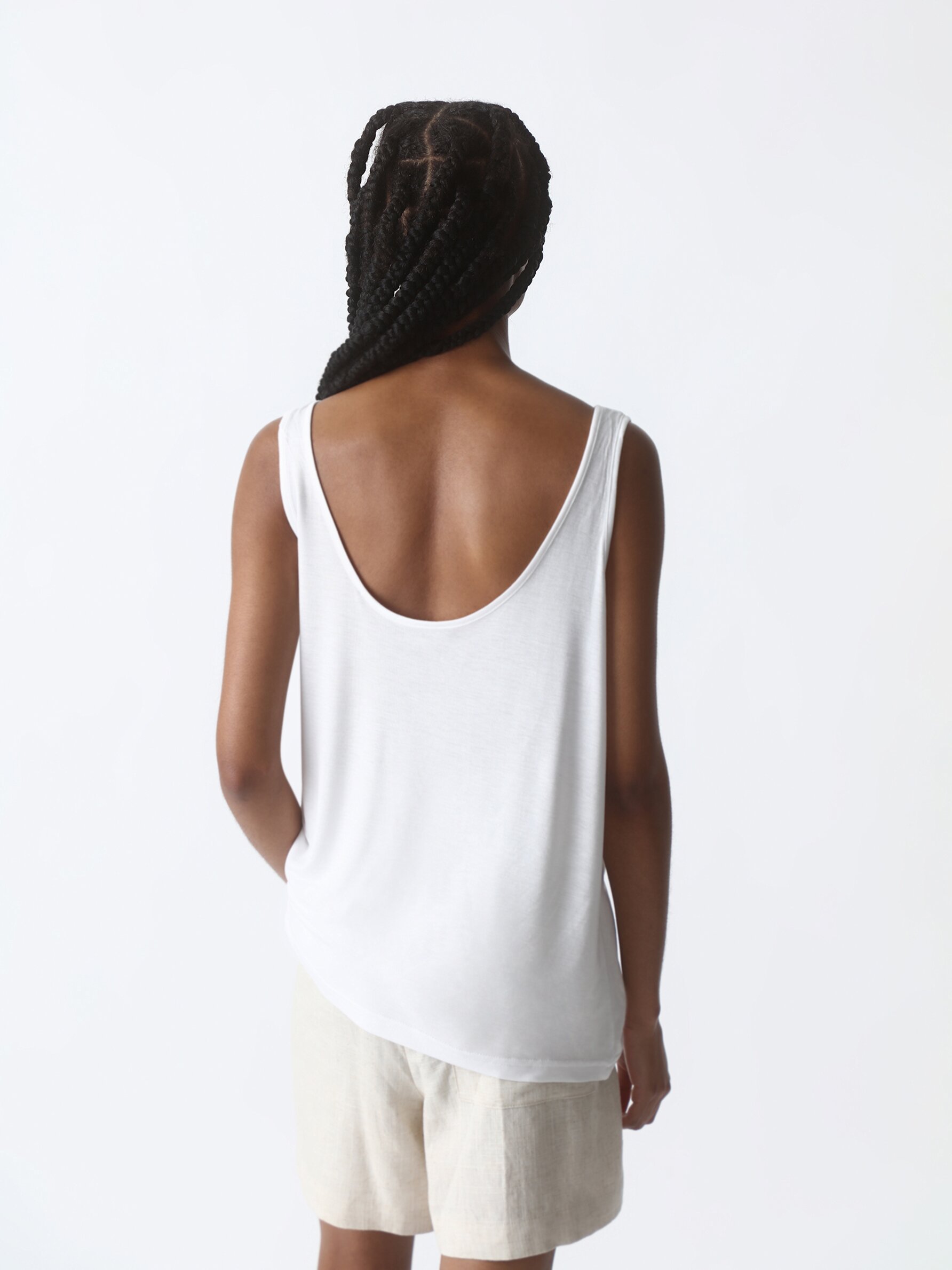 Loose-fitting tank top - Strappy tops - T-shirts - CLOTHING