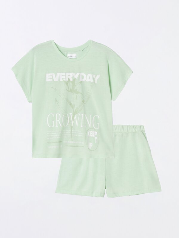 Print pyjama set