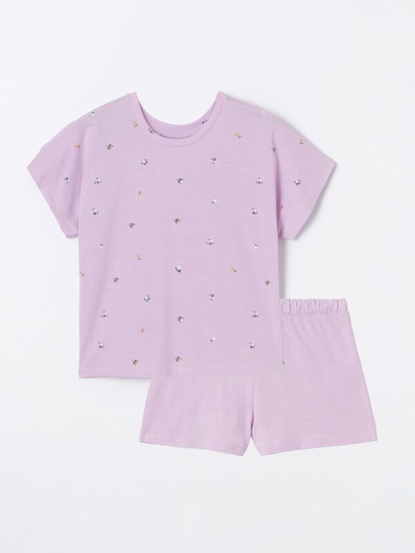 Print pyjama set