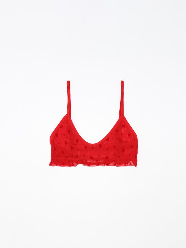 Tulle bra Underwear UNDERWEAR PYJAMAS Woman Lefties SPAIN