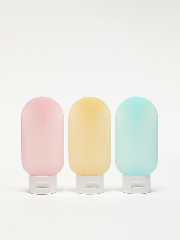 Pack de 3 botes reutilizables