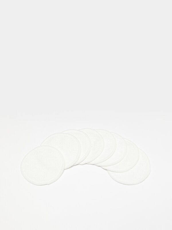 Pack de 8 discos desmaquillantes reutilizables