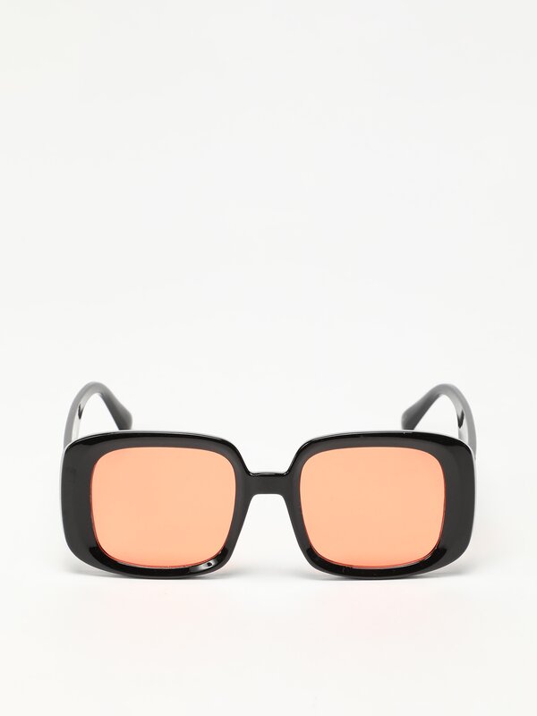 Colored on sale lens sunglasses