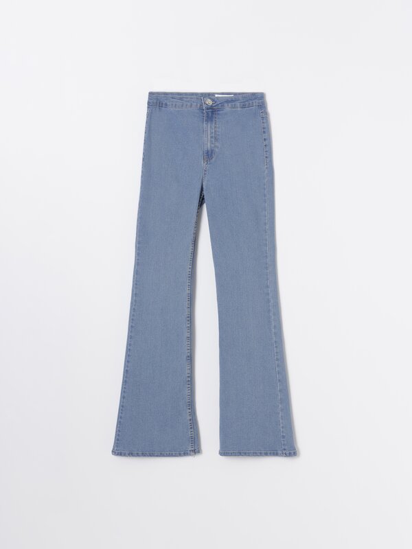 Long flared jeans