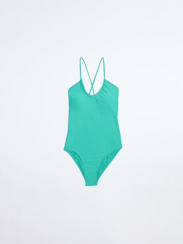 Basic swimsuit - Swimsuits - SWIMSUITS | BIKINIS - CLOTHING - WOMAN ...