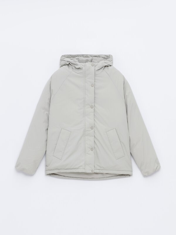 Basic quilted parka