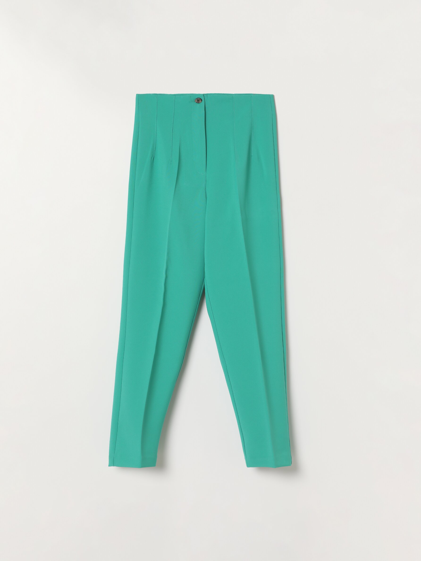 High Waisted Pants - Mint Green