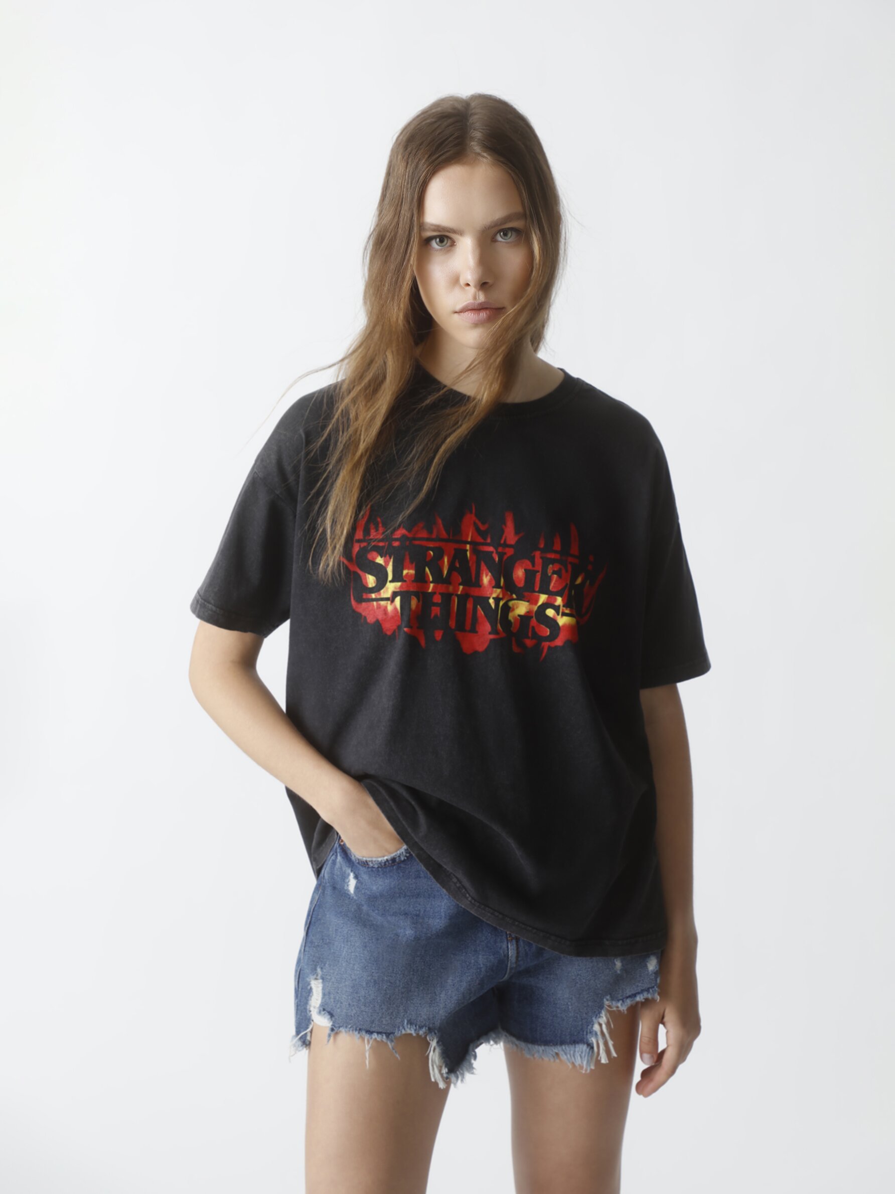 Stranger things store camiseta mujer