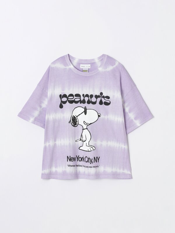T-shirt tie-dye do Snoopy Peanuts™
