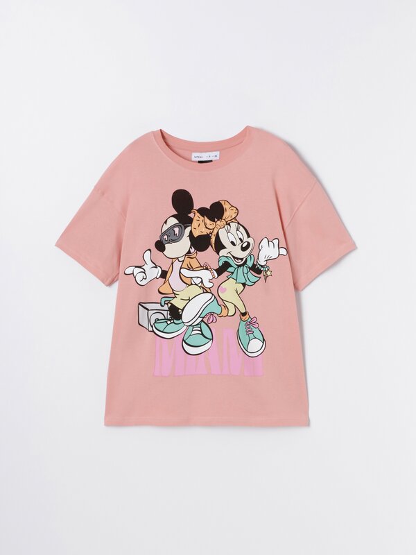 Mickey & Minnie Mouse ©Disney print T-shirt