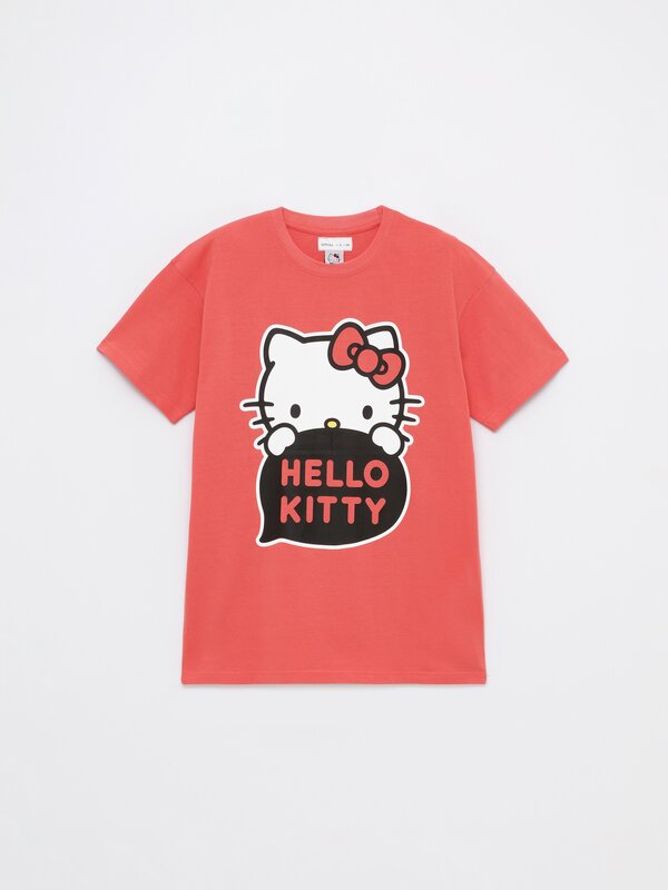Hello Kitty long sleeve T-shirt Color light grey - SINSAY - YQ939-09M