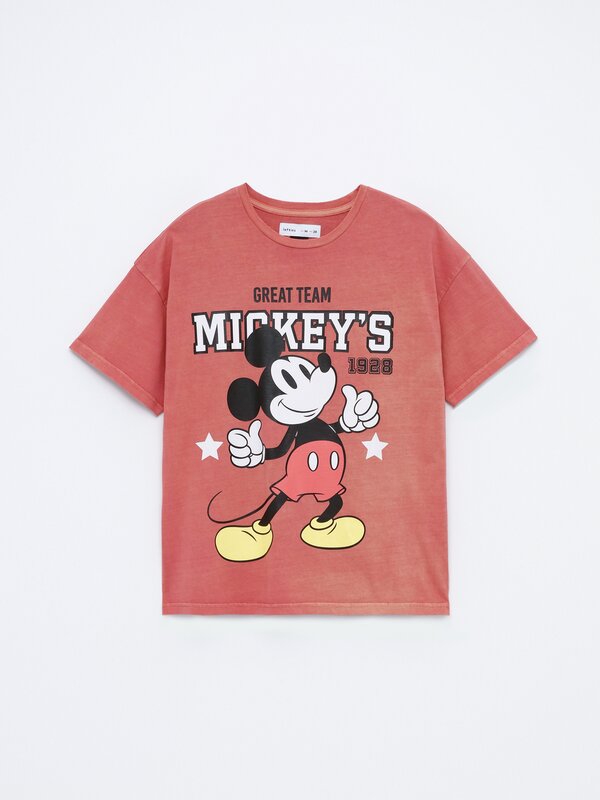 T-shirt com estampado do Mickey Mouse ©Disney