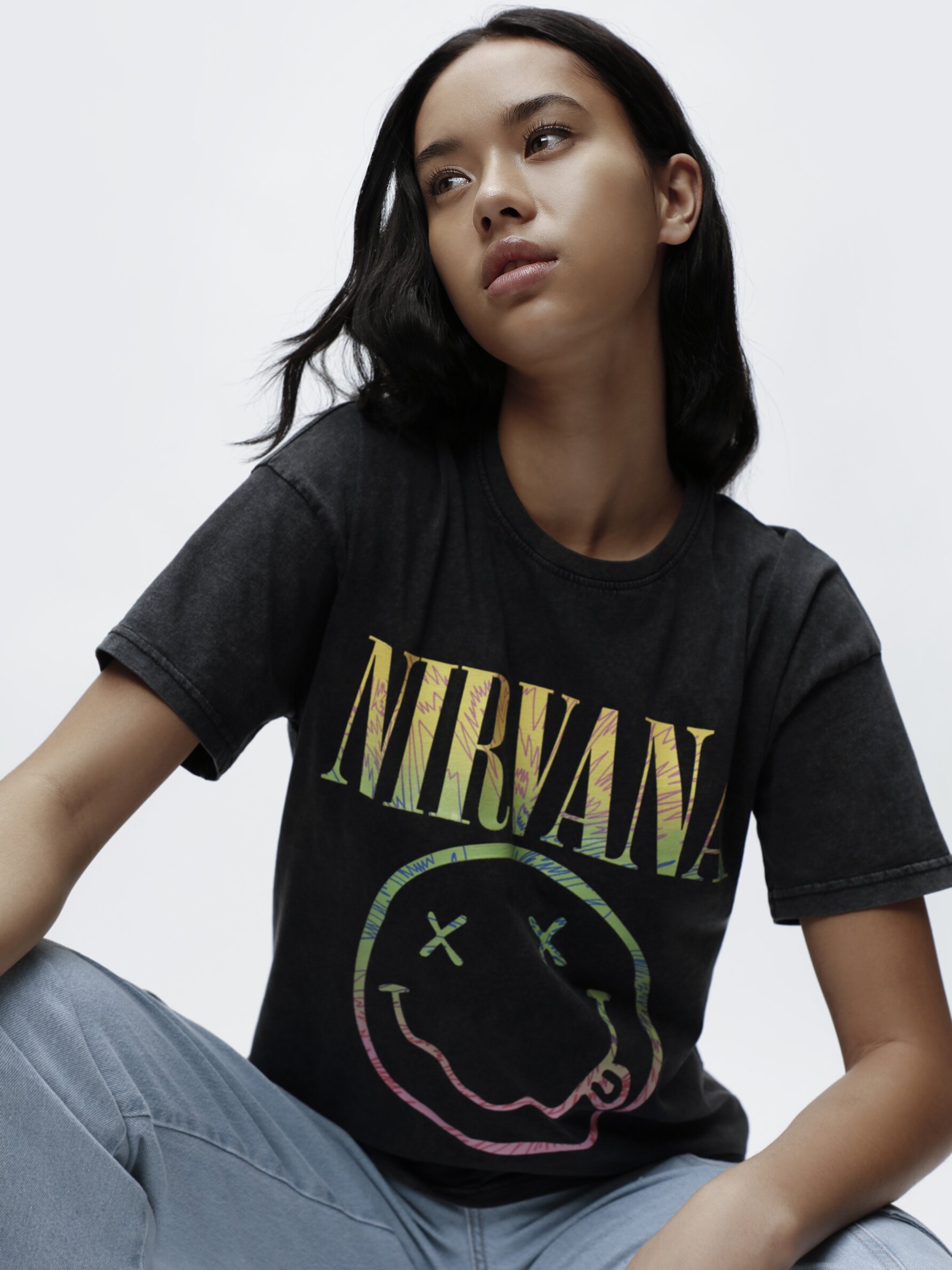 Nirvana T-shirt - Short Sleeve T-shirts - T-shirts - - Woman - | Lefties Bahrain