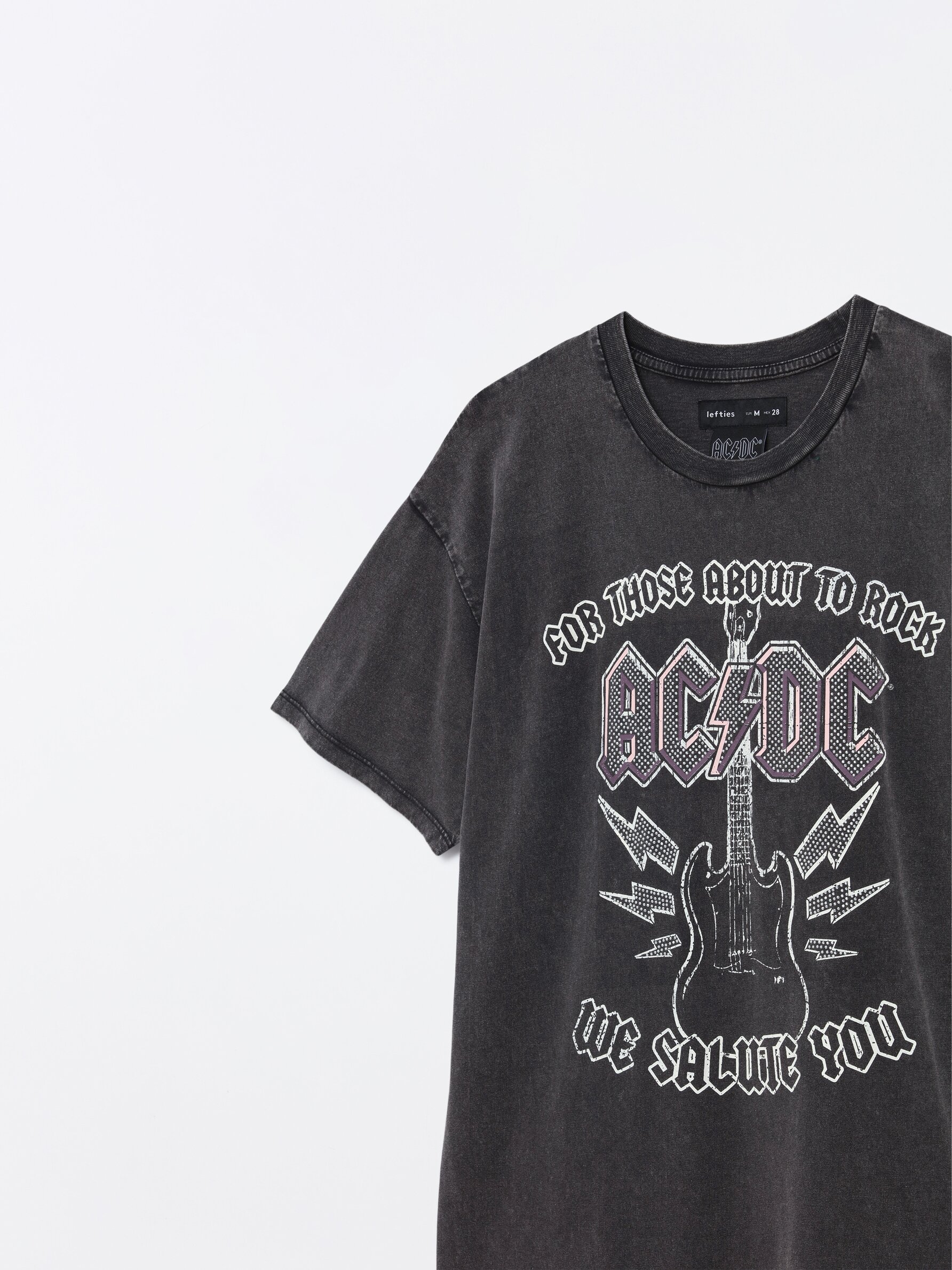 Playera ac dc discount mujer