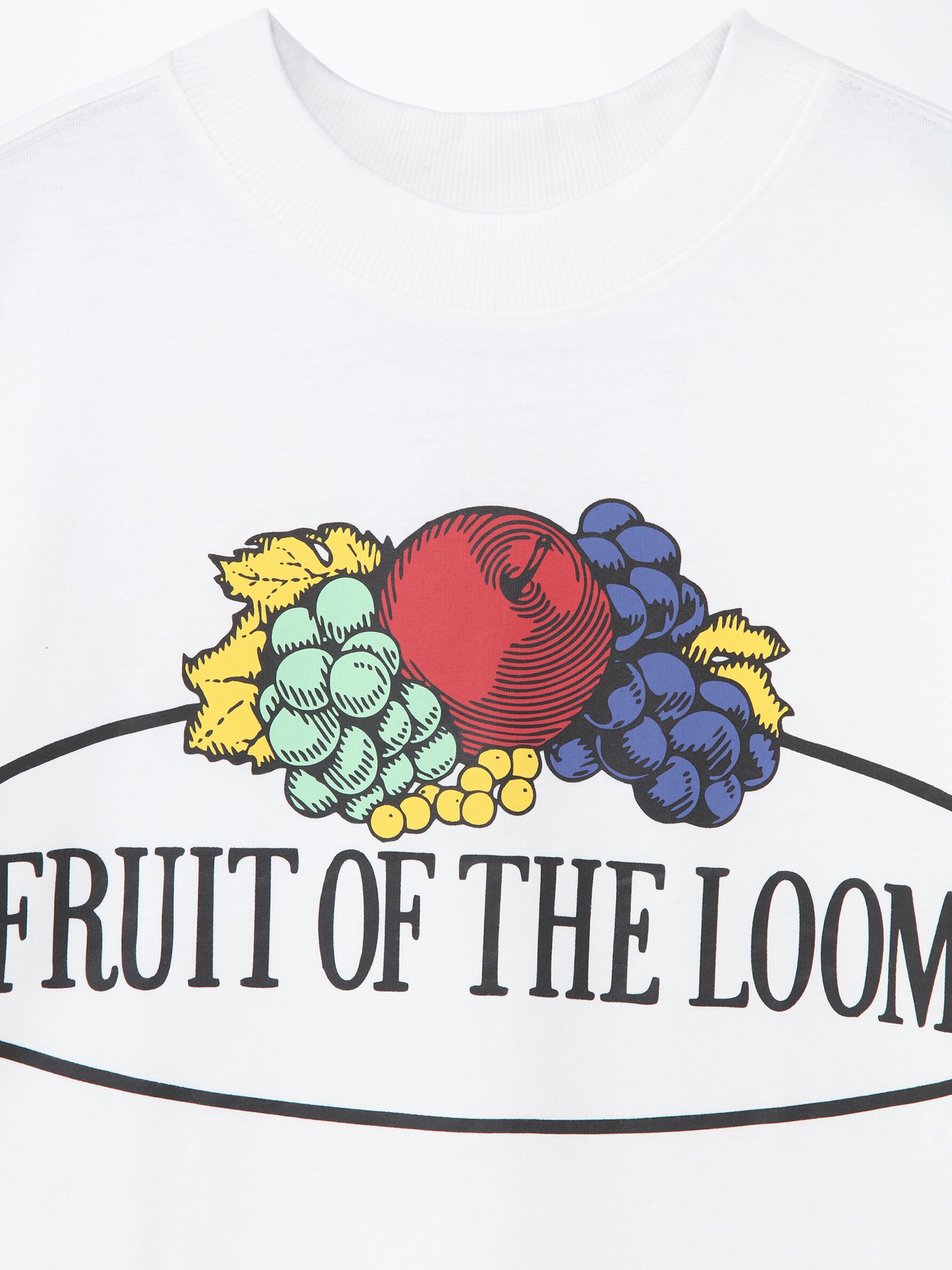 Camiseta cropped de manga larga Fruit of the Loom Camisetas